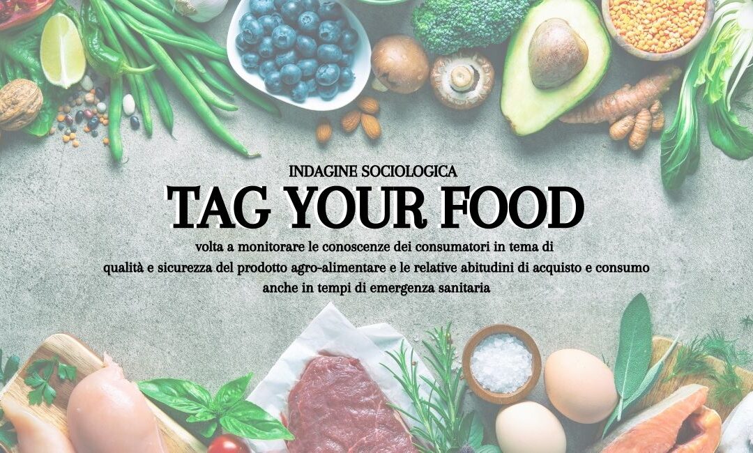 Al via l’indagine sociologica del progetto “Tag your Food”